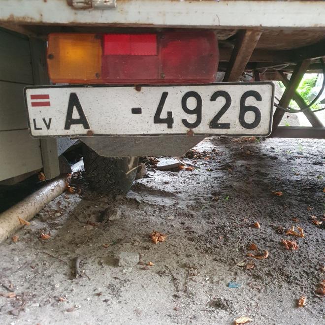 Normal LV Trailer Plate