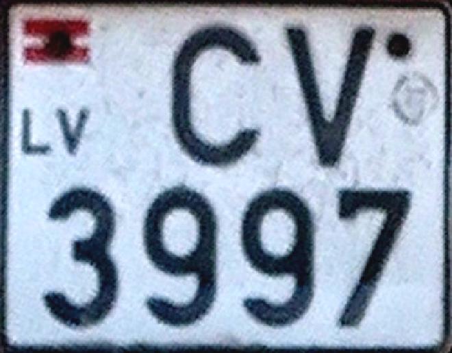 Normal LV Plate, CV3997