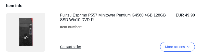 Order of the PC